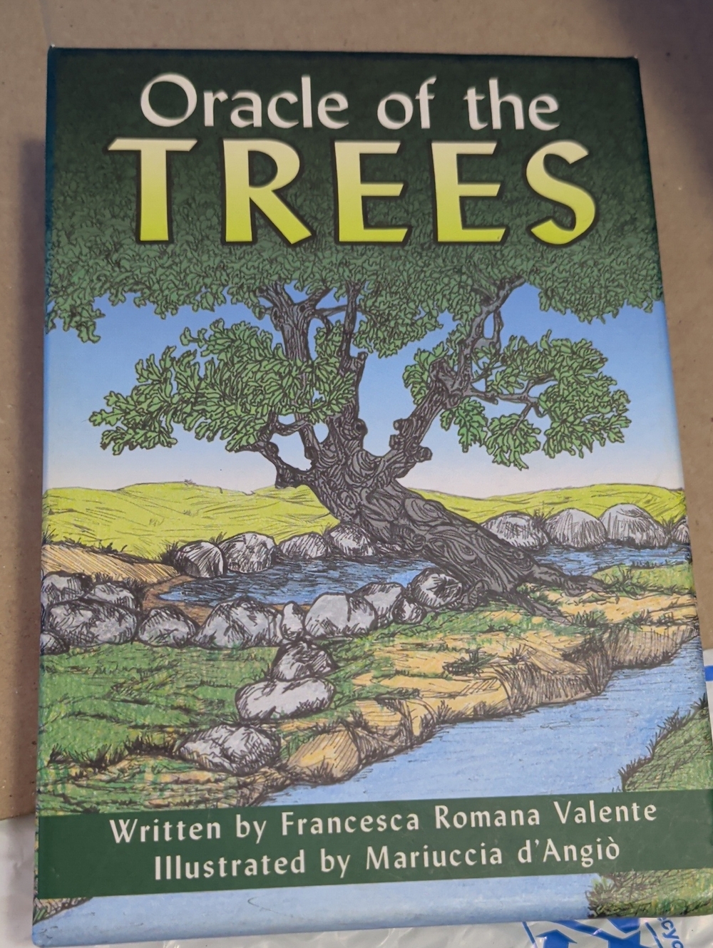 Oracle of the Trees Card Deck - Green and Blue